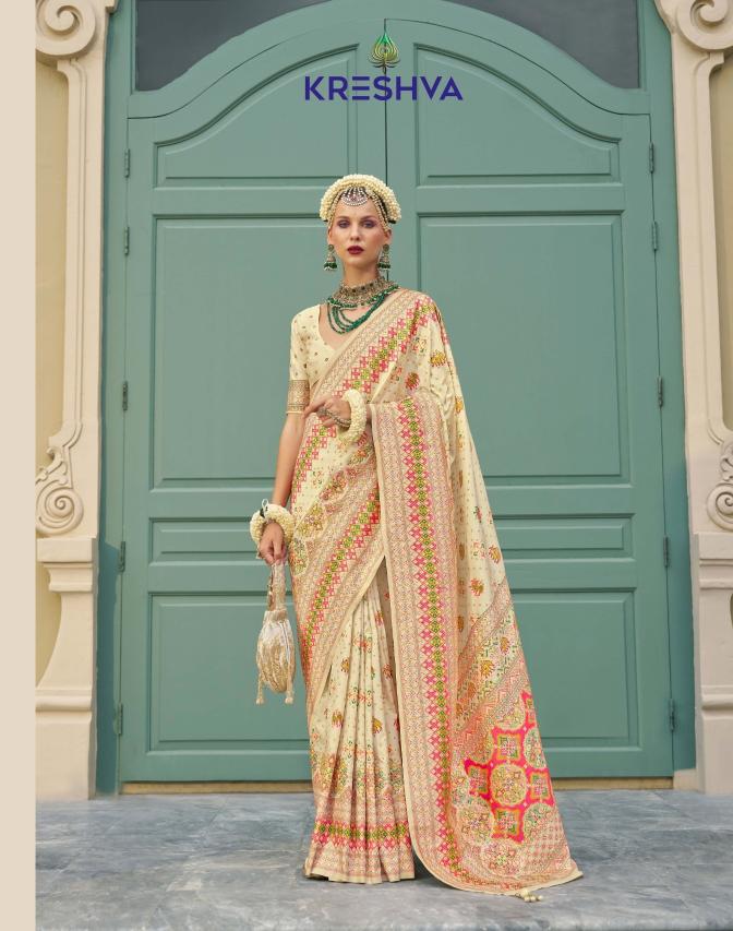Kreshva kashmir vol 2 kashmiri set saree wholesale