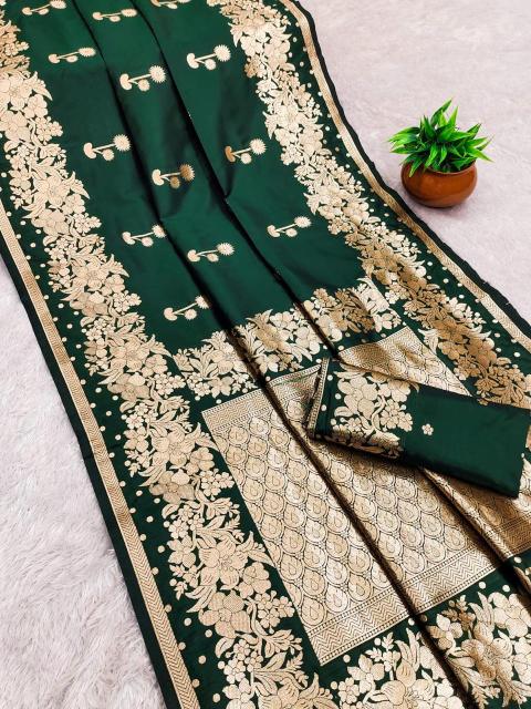 Krishnavi banarasi silk saree wholesaler surat 