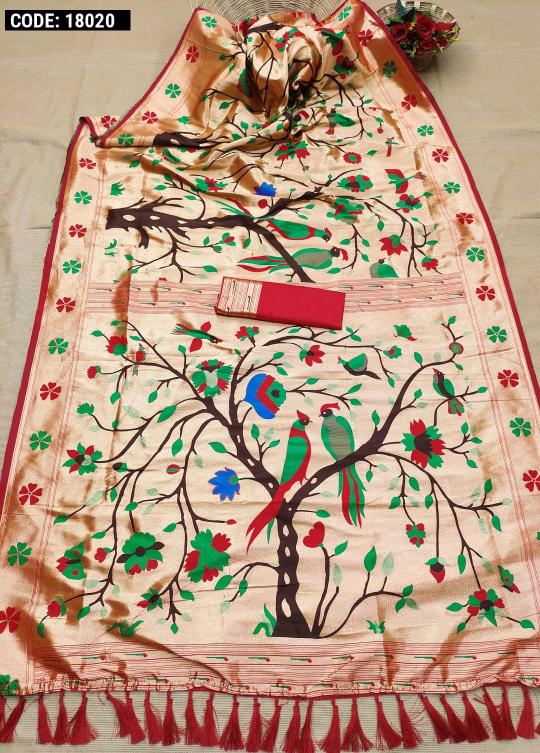 Krishnavi perrot design saree manufacturers in surat for reseller