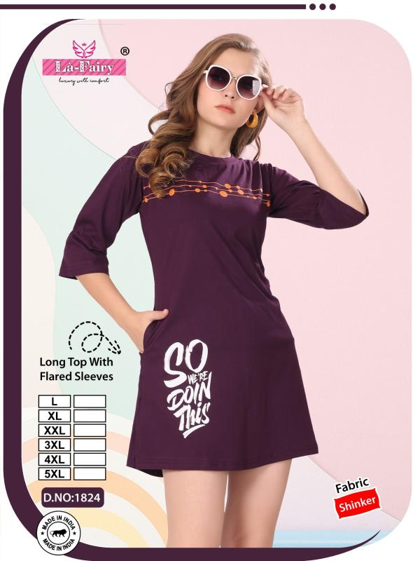 La-fairy d.no 1824 long top wholesale western wear suppliers in hyderabad