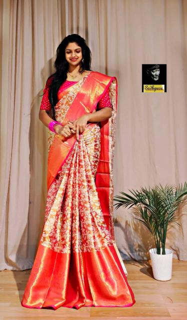 Malhar Aakshi-Vol kanjivaram pattu buy sarees directly from manufacturer