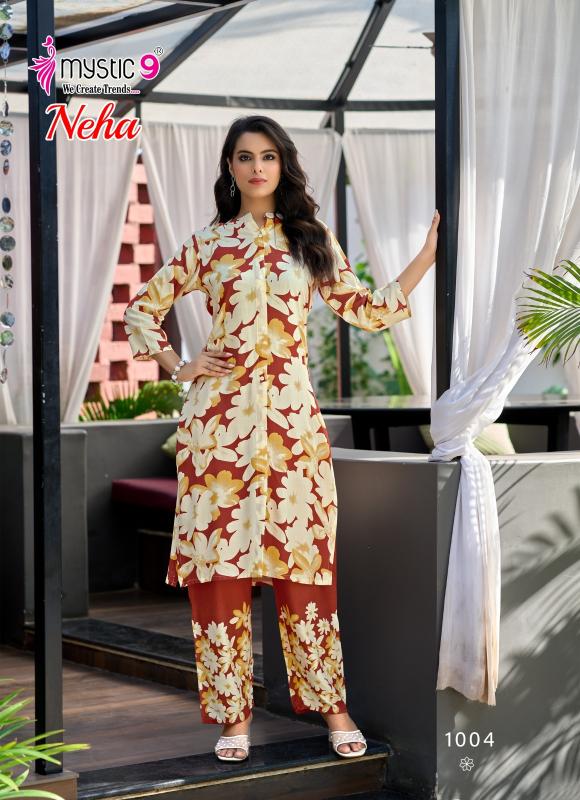 Mystic9 neha vol 1 coord set surat wholesale market price list