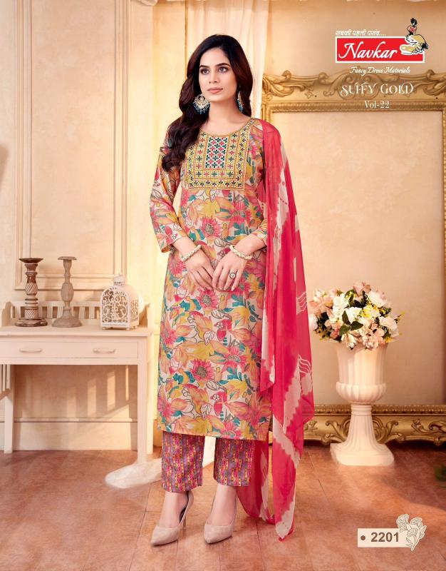 Navkar suffy gold vol 22 buy ladies wollen kurtis in allahabad on wholesale price