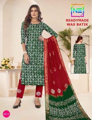 Nemi wax batik vol-6 cotton kurti design wholesale