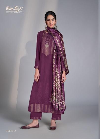 Omtex jimena pashmina salwar kameez dress materials wholesale