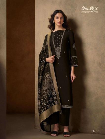 Omtex kriti niti silk dress materials wholesale