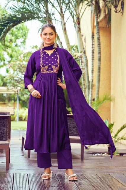 Ossm gulmohar fancy 3pcs designer kurti wholesalers in park street kolkata 