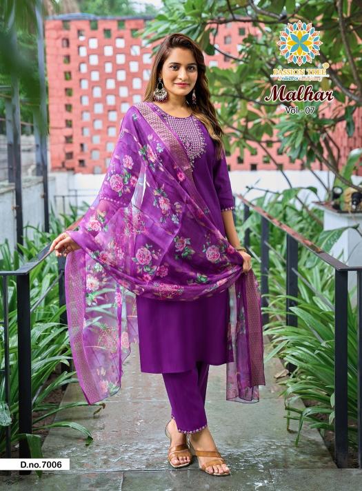 Passion tree malhar vol 7 designer kurtis buy online in wholesale price