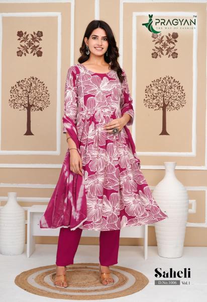 Pragyan saheli vol 1 nayra style buy kurti women at wholesale rates 