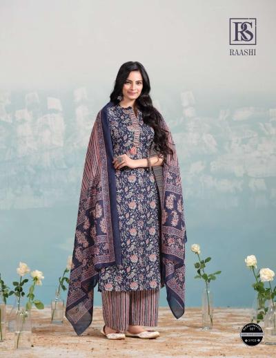 Rangi sangi raashi 3pcs cotton kurti with palazzo wholesale      