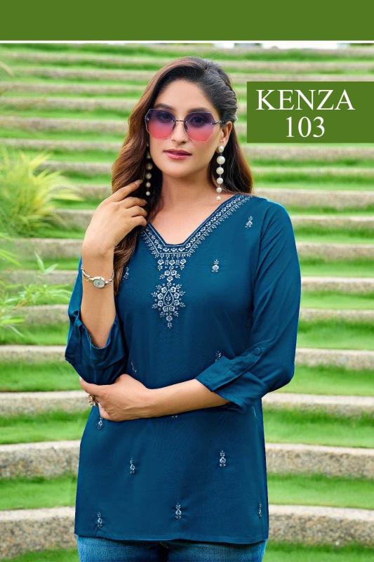 Rangmaya kenza tunic short top wholesale online