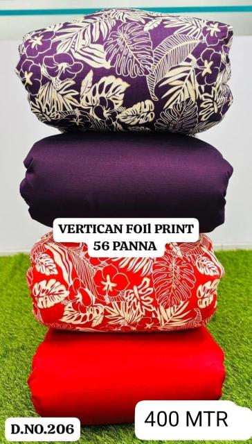 Sajni Vertican foil print Linen fabric wholesale market in India