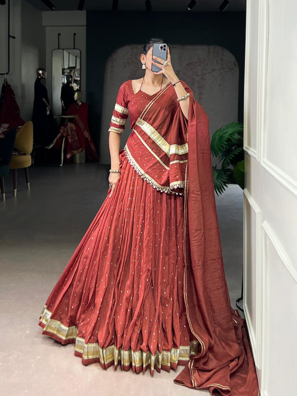 SAKHI Chanderi ROG Wholesale lehenga suppliers
