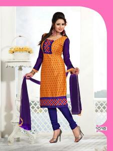 Shorya printed Synthetic Work Suit textiles wholesale dress material