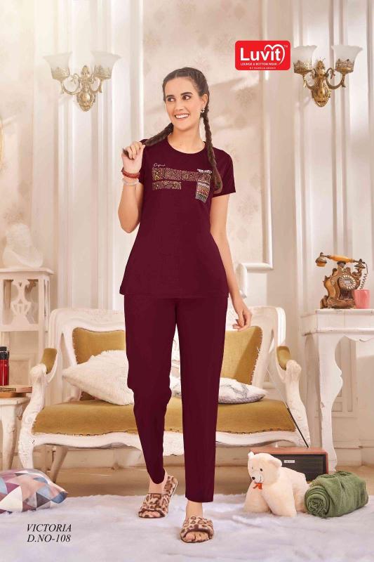 Shorya victoria tencel night suit wholesale in surat 