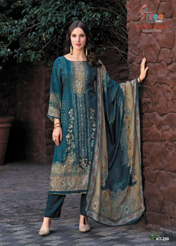 Shree fabs d.no KT-298 pakistani suits wholesale surat 