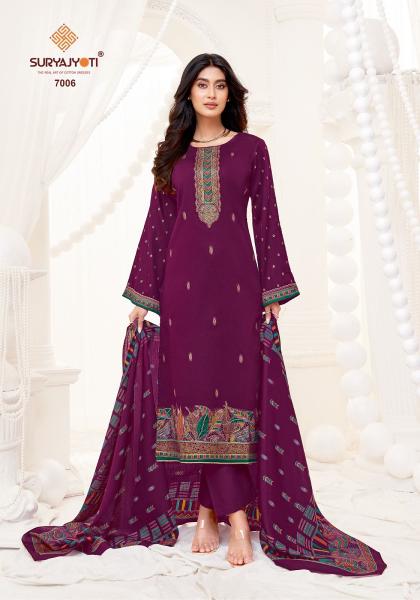 Suryajyoti pallavi vol-7 surat wholesale market dress materials in pirce