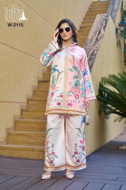 The wonder woman d.no W-2115 coord set largest wholesale cloth market in india