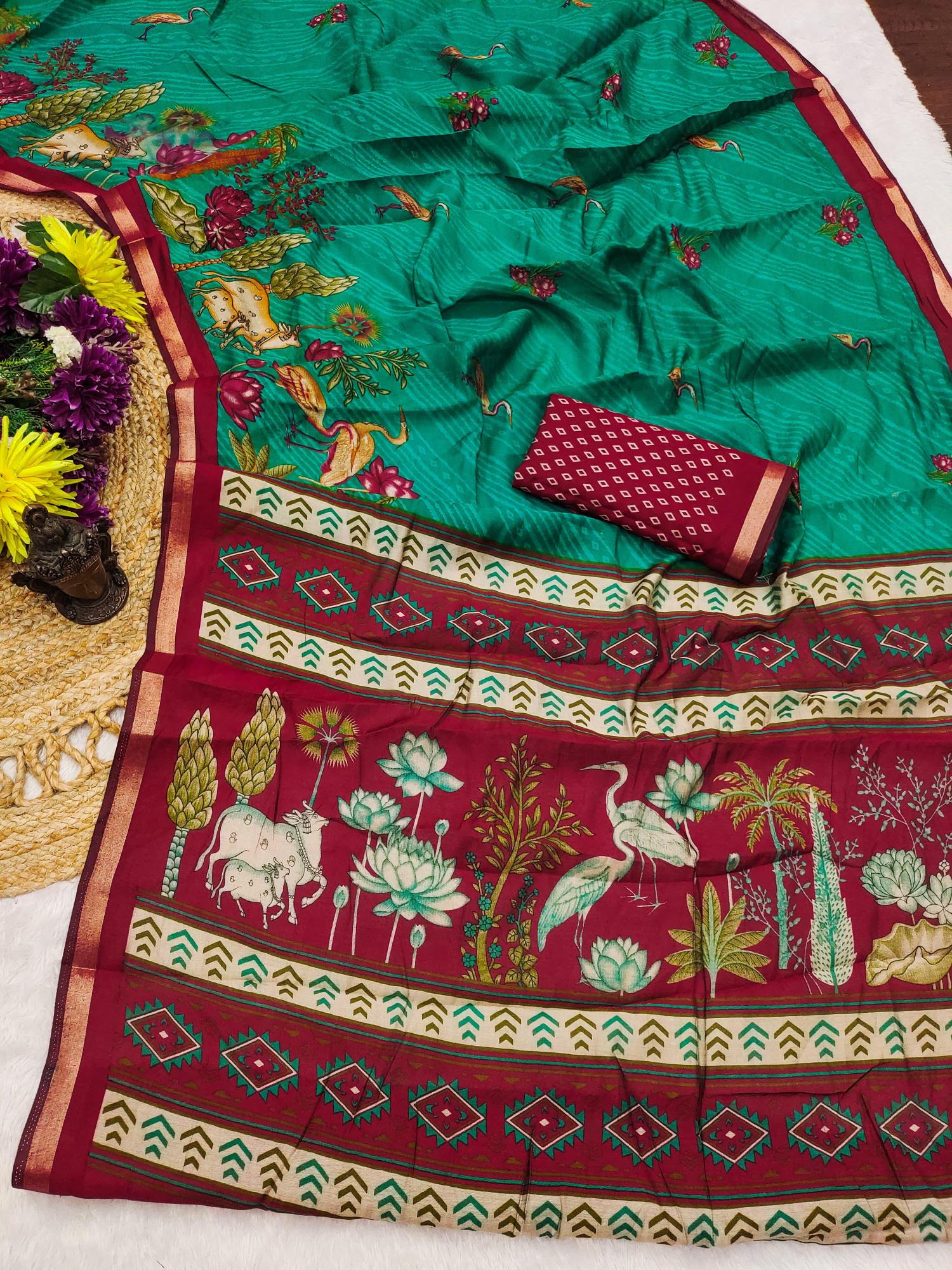 Triveni mul cotton saree wholesale womens clothing vendors 