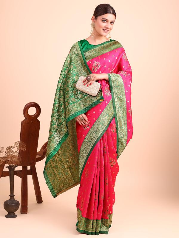 Triveni OT-01 banararsi silk saree for women wholesale