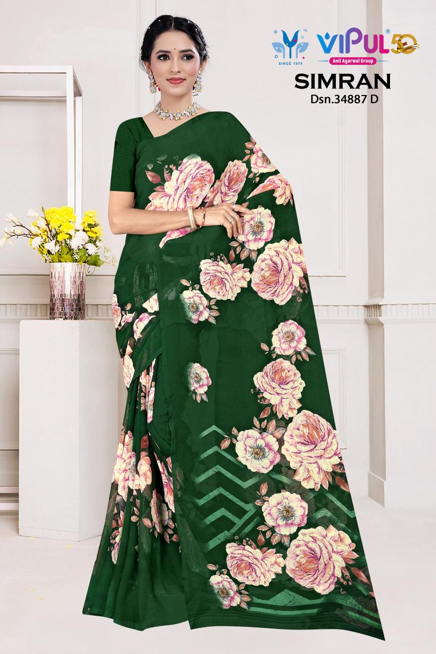 Vipul simran d.no 35187 saree price range for bulk orders