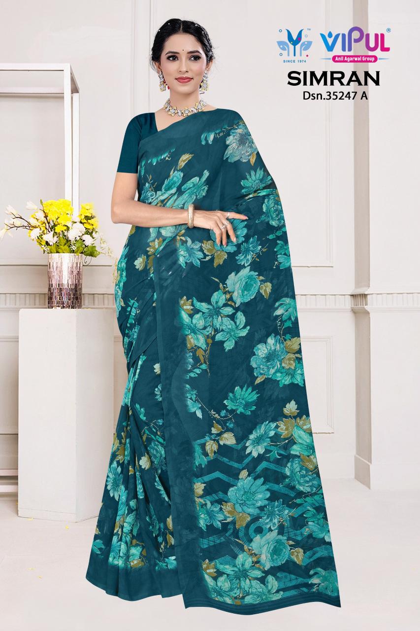 Vipul simran d.no 35247 gujarat sarees online
