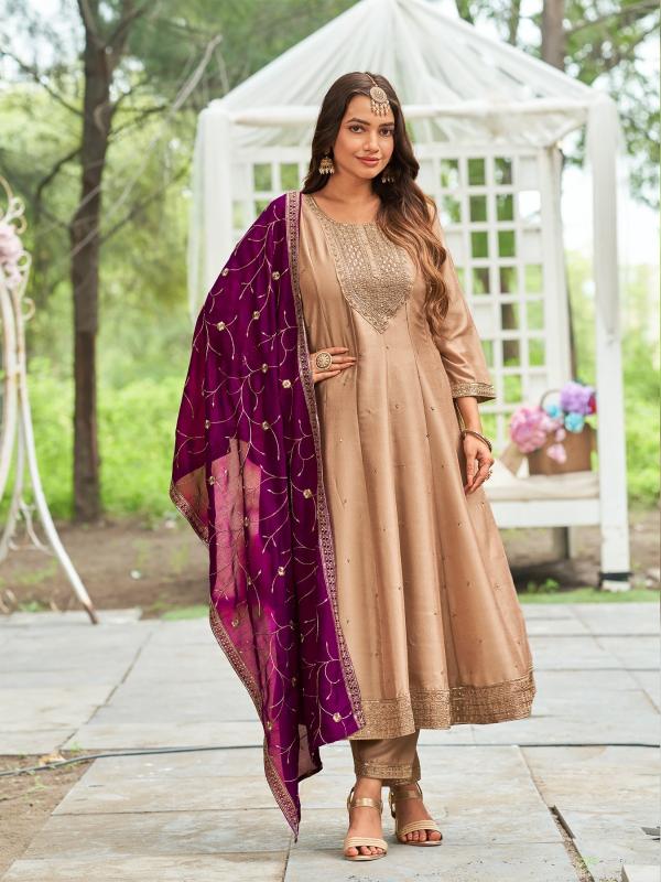 Aanchi volvo flair silk kurti wholesale