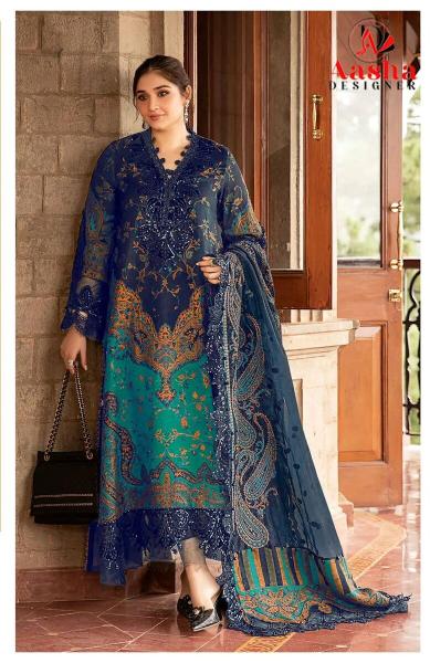 Aasha d.no 1142 ABCD original pakistani suits wholesale
