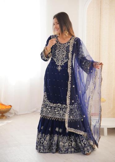 Adhya velvet pakistani suits wholesalers in amritsar