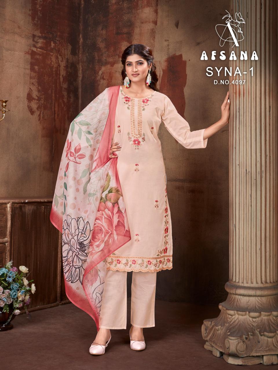 Afsana sayna vol-1 wholesale pakistani suits in lucknow