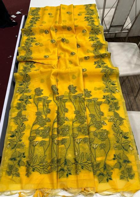 Akshara chanderi cotton wholesale market in surat for sarees