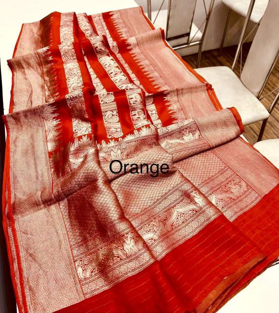 Akshara crepe khadi silk wholesale saree price