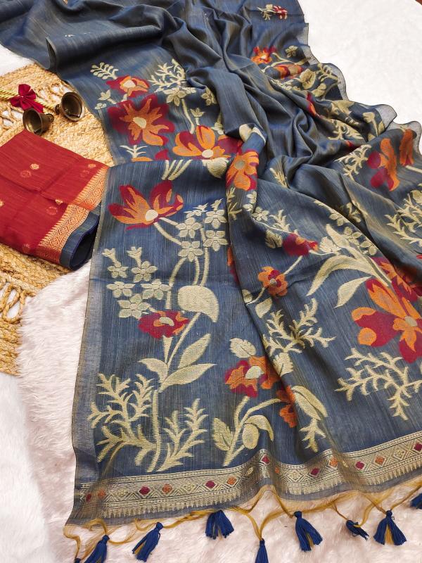 Akshara soft muga cotton wholesale saree market