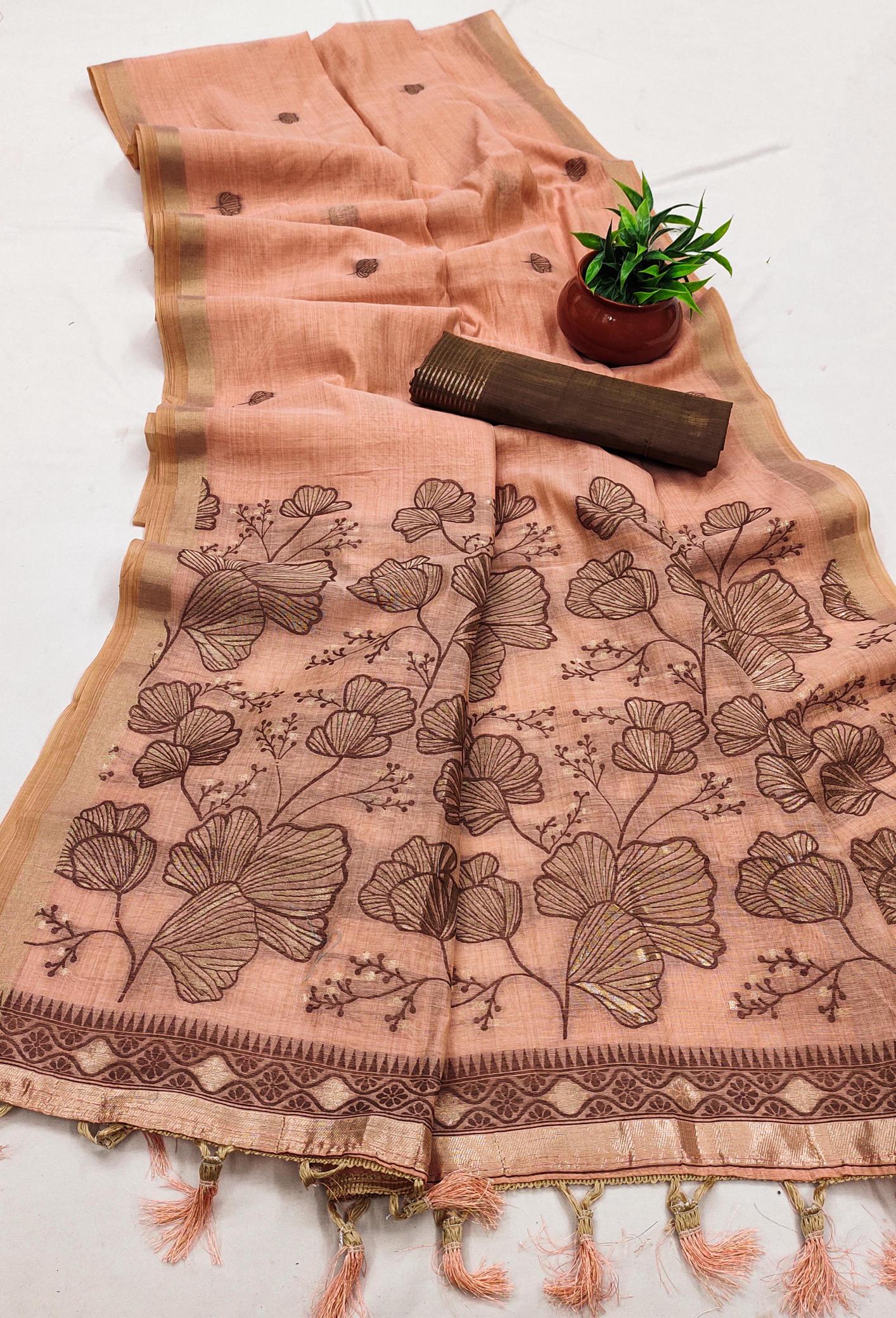 Anupama arya vol -2 muga cotton saree wholesalers