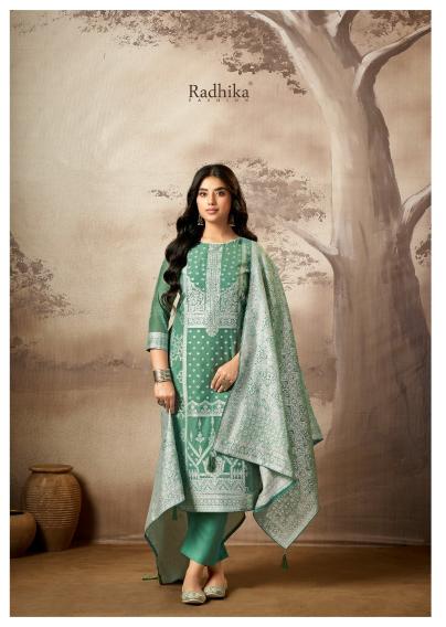 Azara banarashi adah 8 wholesale dress material description