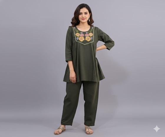 Ballika cotton co ord set for women wholesale