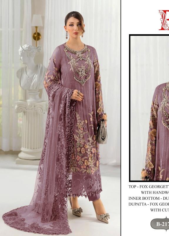Bilqis B-217 A TO D pakistani suit wholesale market
