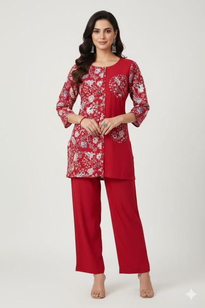 Bipson prints coord set wholesale womens clothing suppliers india