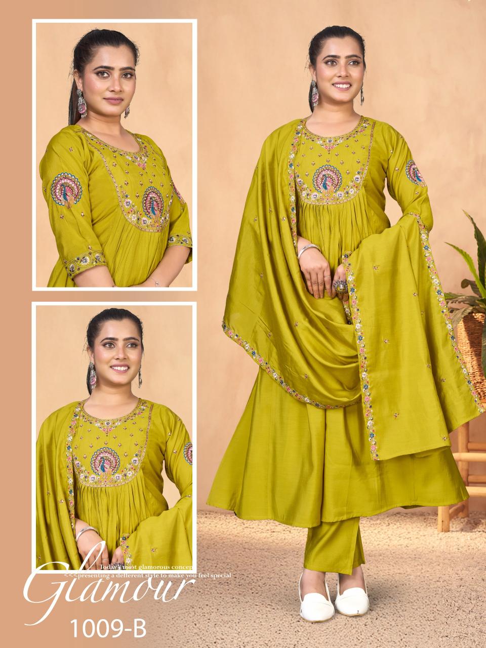 Bitto d.no 1009-B anarkali kurti wholesale market