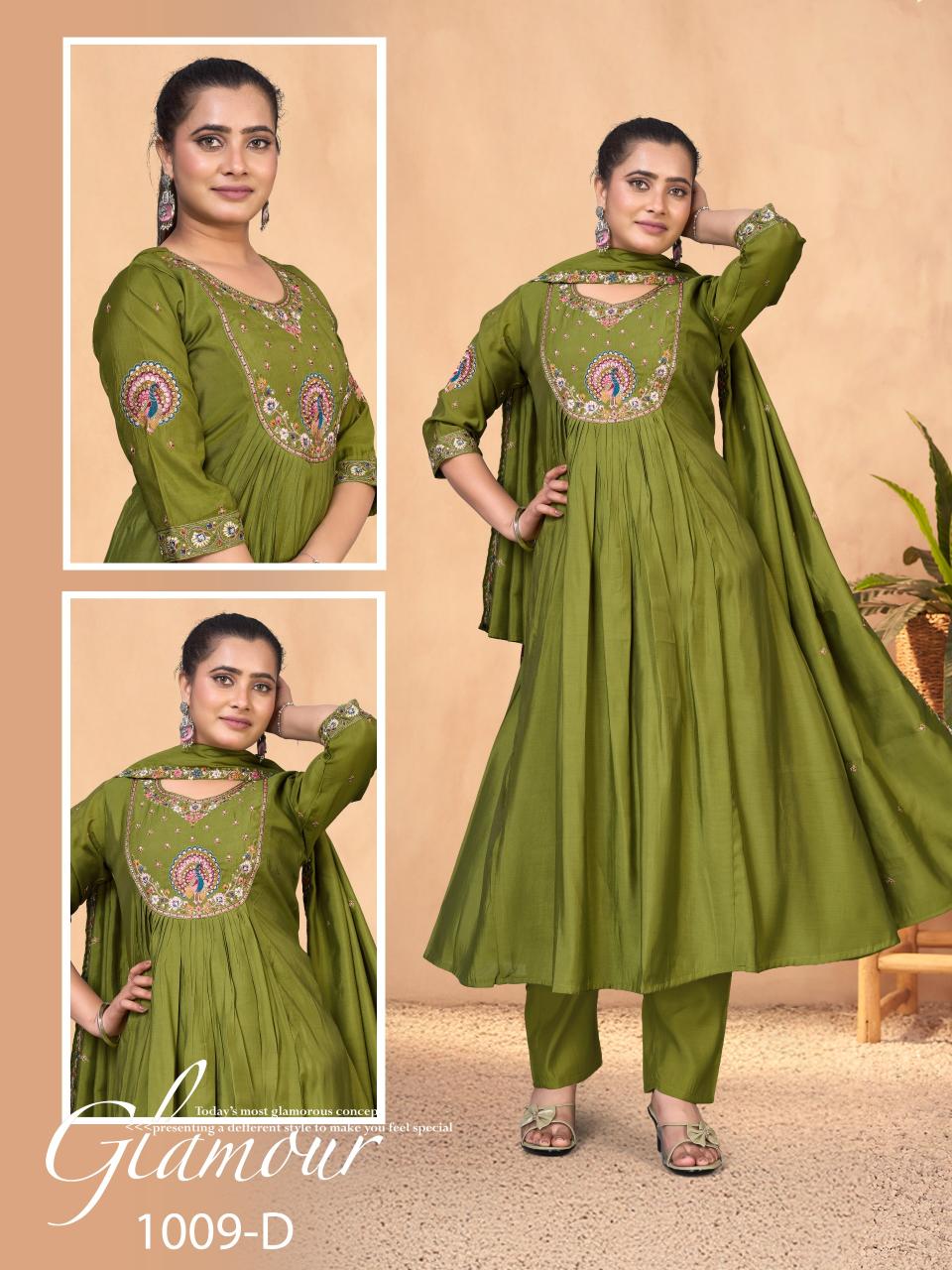 Bitto d.no 1009-D round pear kurtis wholesale