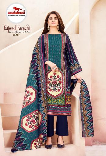 Chetak rajwadi karachi vol-2 karachi wholesale dress materials from surat mills