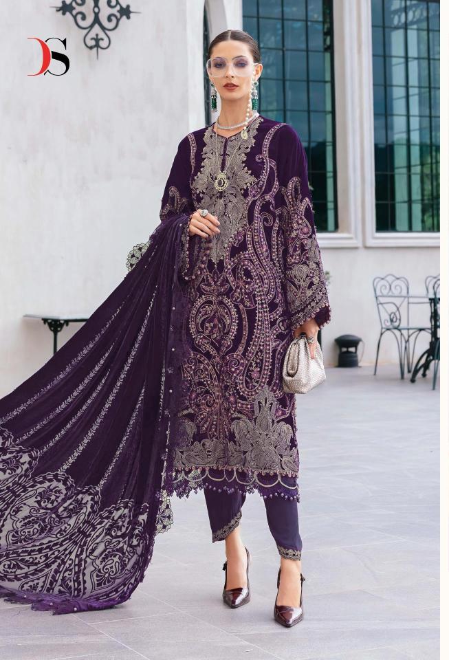 Deepsy maria b luxe 25 wholesaler of original pakistani phulkari suits