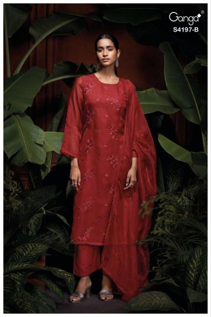 Ganga quina 4197 wholesale dress materials online sri lanka