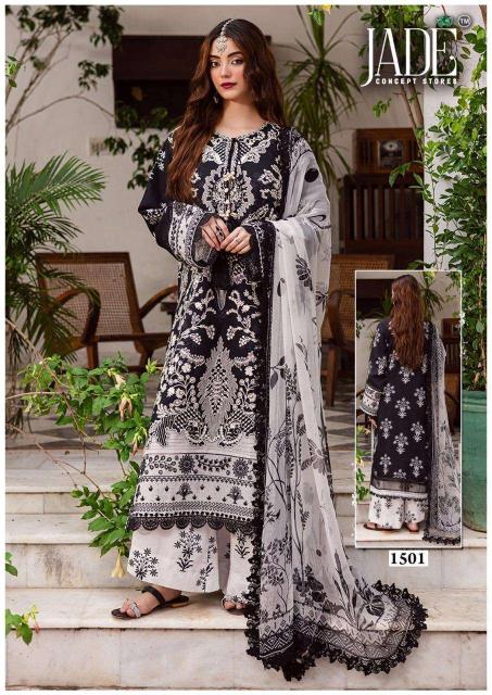 Jade bin saeed vol- 15 pakistani suits online india wholesale