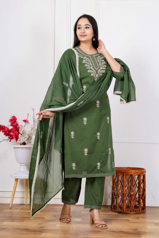 Janni 3pcs cotton wholesale kurti