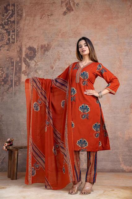 Janni 3pcs plus size kurti wholesale