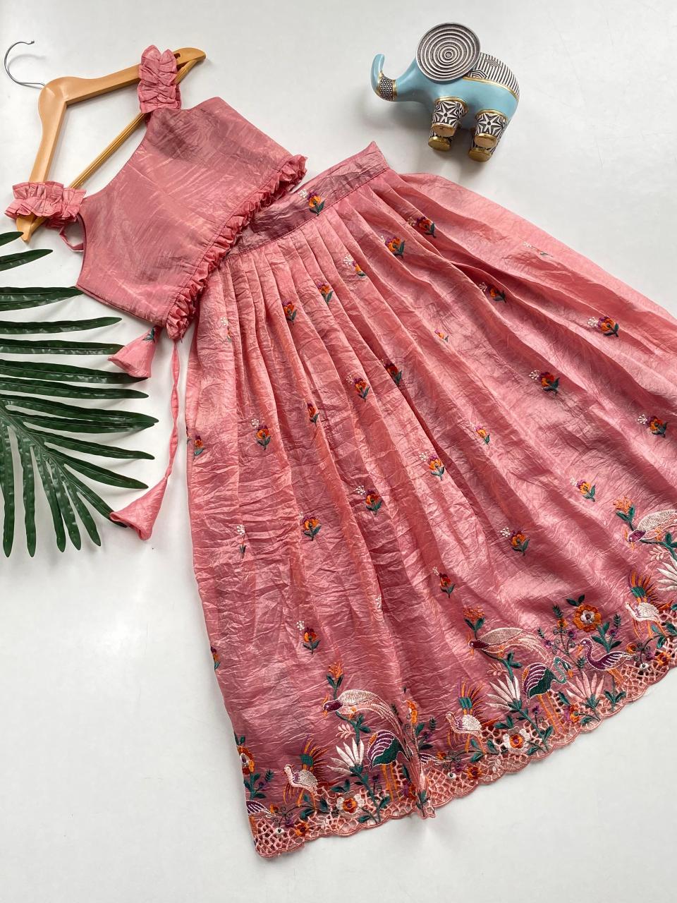 K2055  gold crush Latest Lehenga choli designs in Pune