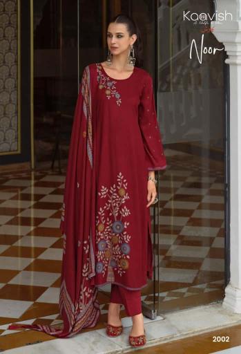 Kaavish noor pashmina wholesale dress material 