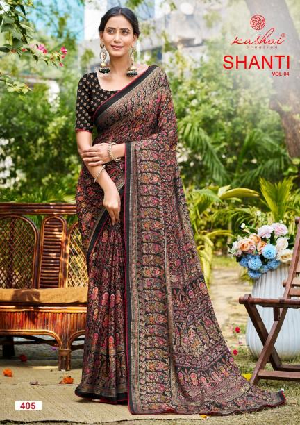 Kashvi shanti vol 4 silk wholesale sarees for women