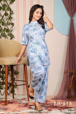 Khushbu vol 1 0.3 coord set Surat kurti exporters